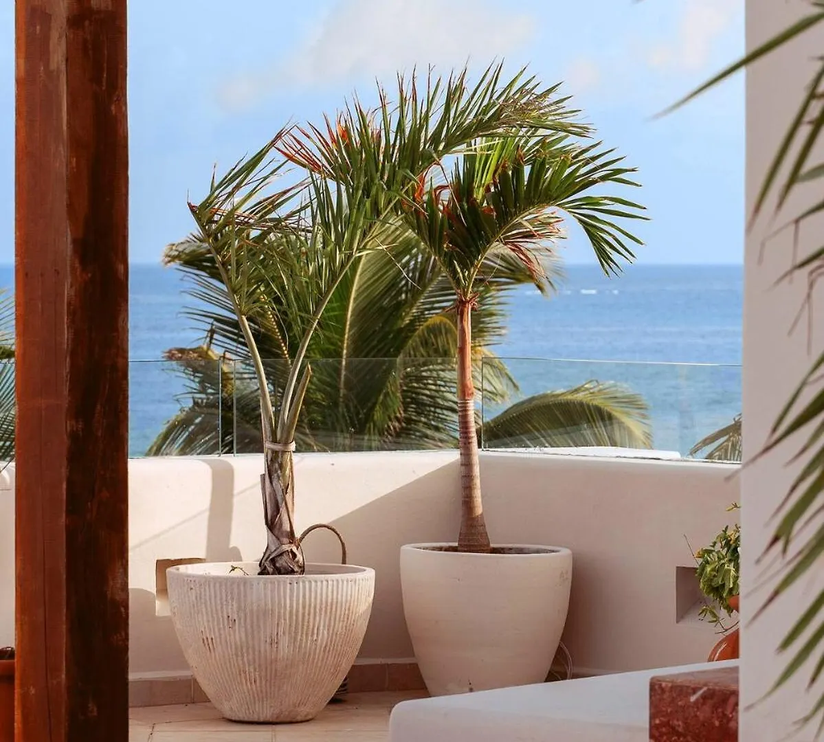 Beachfront Staff N Cook, Luxury 8 Bed Villa In Tulum Balcheil