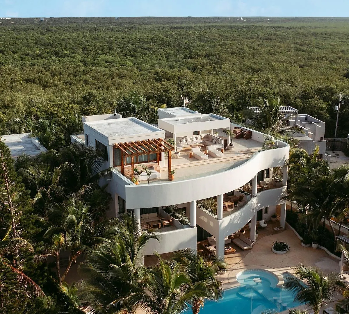 Beachfront Staff N Cook, Luxury 8 Bed Villa In Tulum Balcheil 0*,